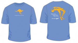 High Jump T-Shirt Kangaroo Track Club